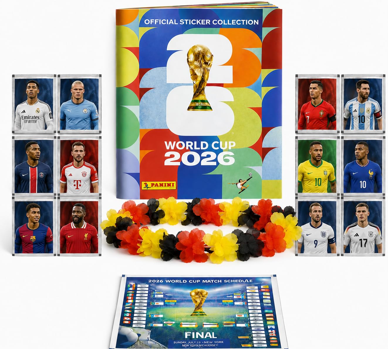 Panini Álbum Copa Mundial 2026 XXL Set con Stickers y Calendario