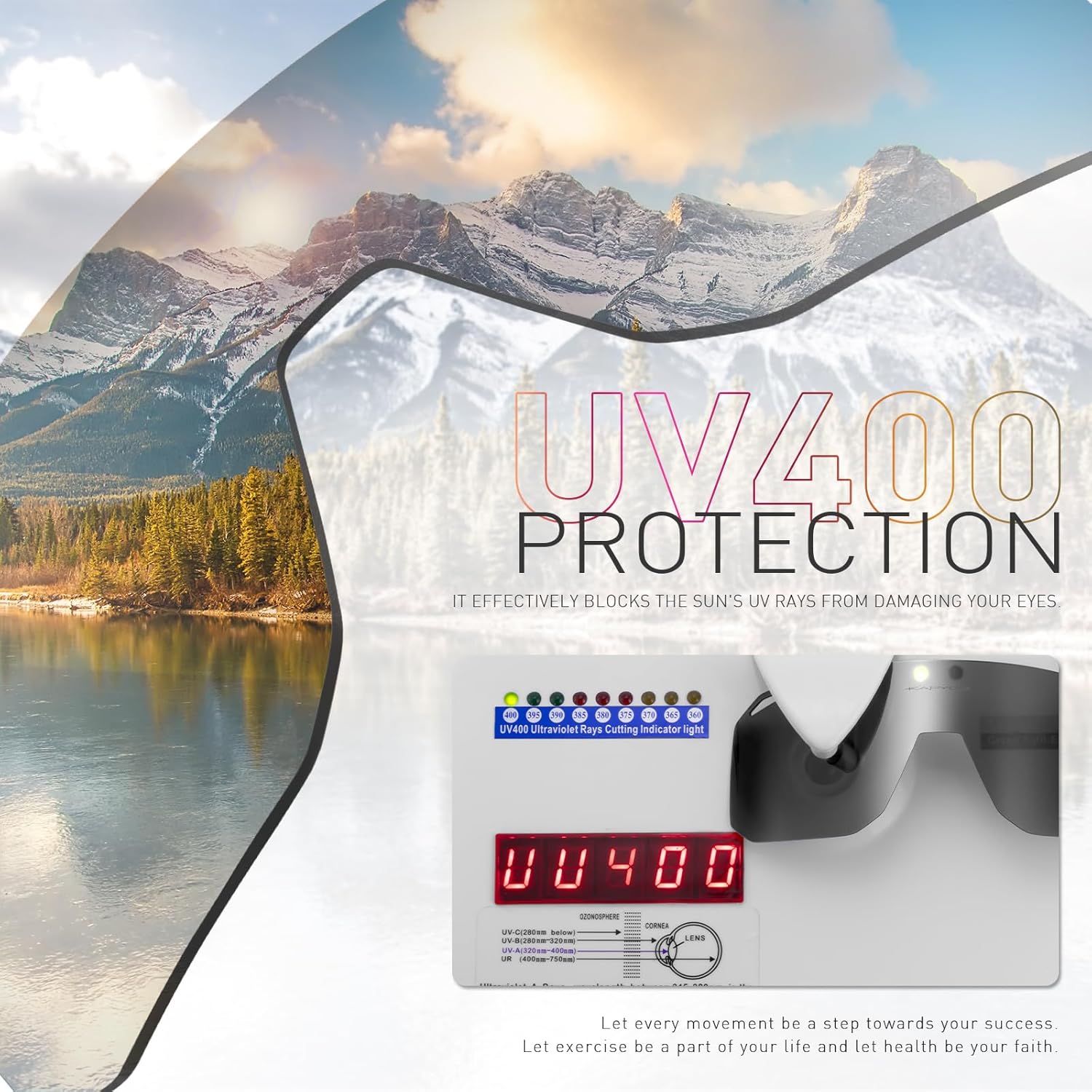 SCVCN Cycling Glasses Sport Sunglasses MTB BMX Men Women Running Driving Fishing Golf - Image 4