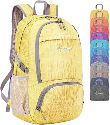zomake 30l lightweight packable backpack