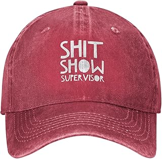 staropal Show Supervisor Hat Baseball Hat Adjustable Fashion Baseball Cap for Men Women Sports Hat