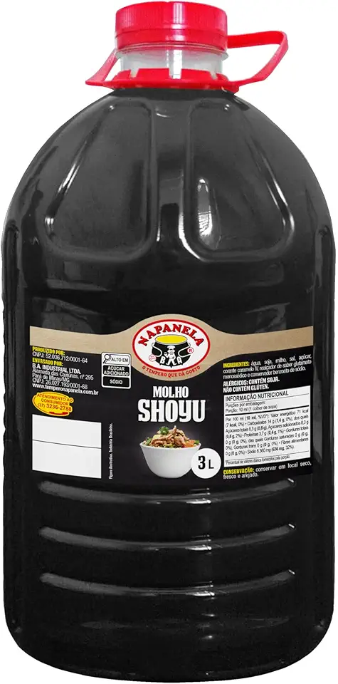 Molho Shoyu NAPANELA GALÃO 3L