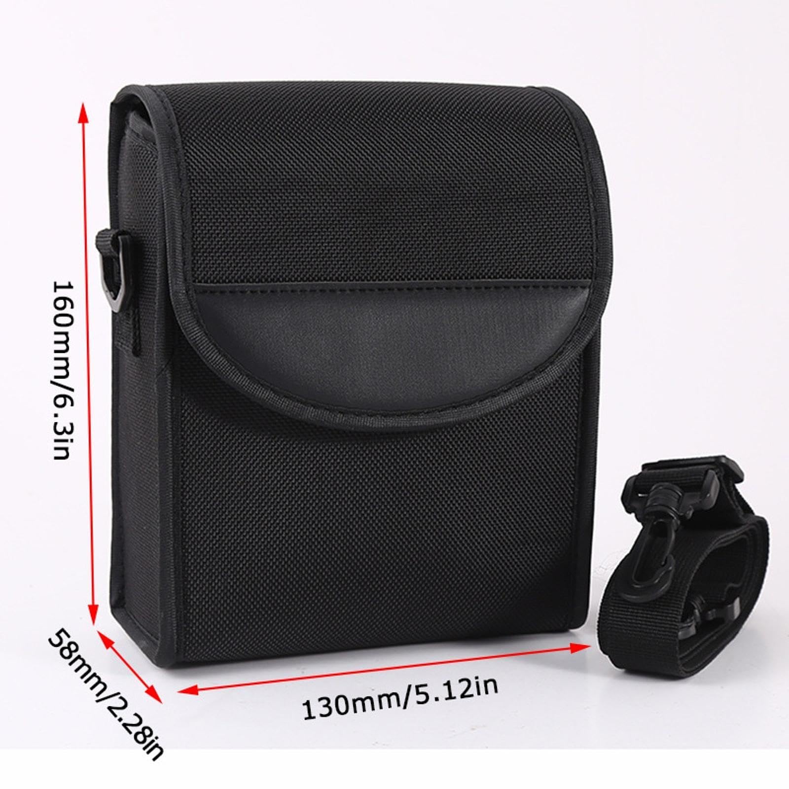 predolo Étui de Rangement Portable pour Jumelles, Tissu Oxford, Longueur 13 Cm