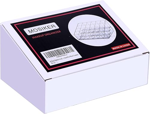 Miniatura 9 de Organizador de lápiz labial, pequeño plástico transparente, compacto, brillo labial, soporte para rímel de muestras de perfume con 24 ranuras