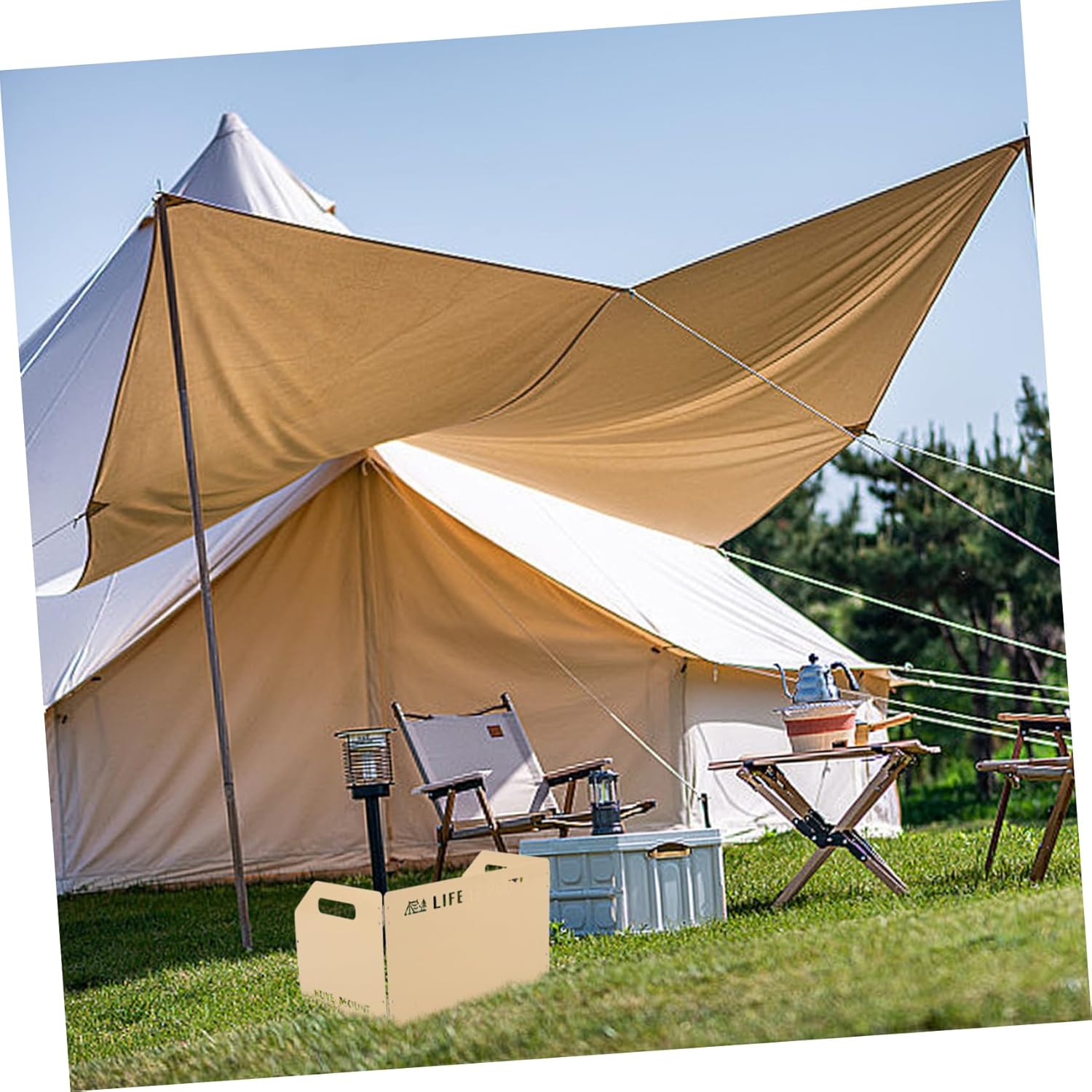 Totority Portable Windproof Camping Cookware Windscreen Stove Shield for BBQ Outdoor Cooking Windproof Tool