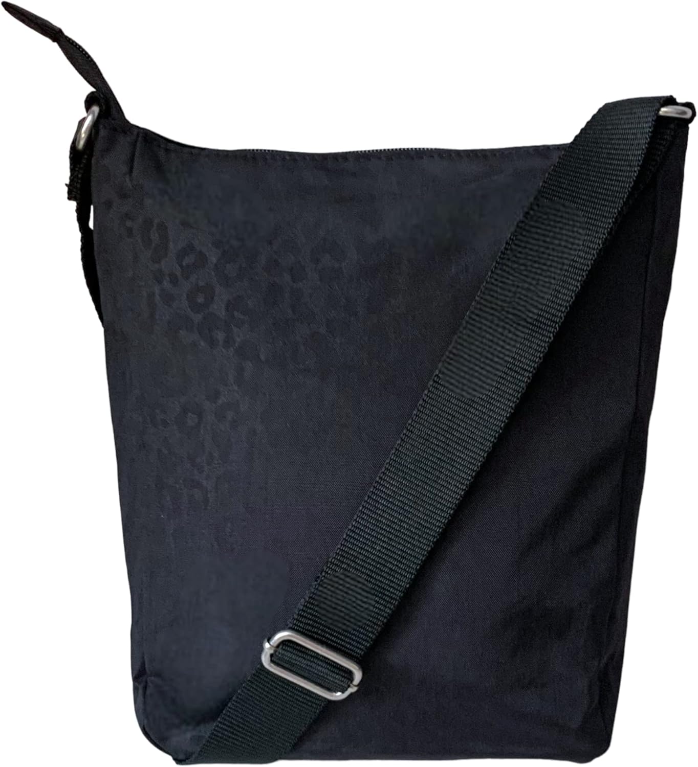 Baggallini Town Bagg (Black Cheetah Emboss)