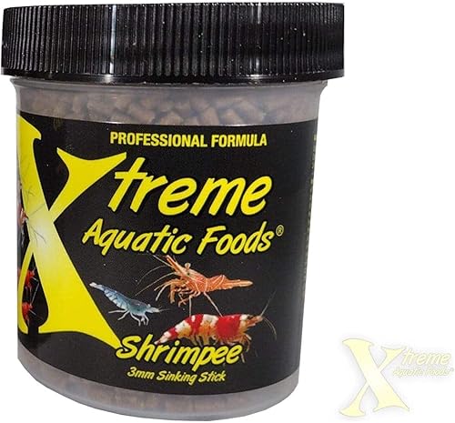 Miniatura 6 de Xtreme Shrimpee - Palitos de hundimiento de 0.118 pulgadas alimento diario rico en nutrientes y alto contenido de vitaminas para camarones, corys y