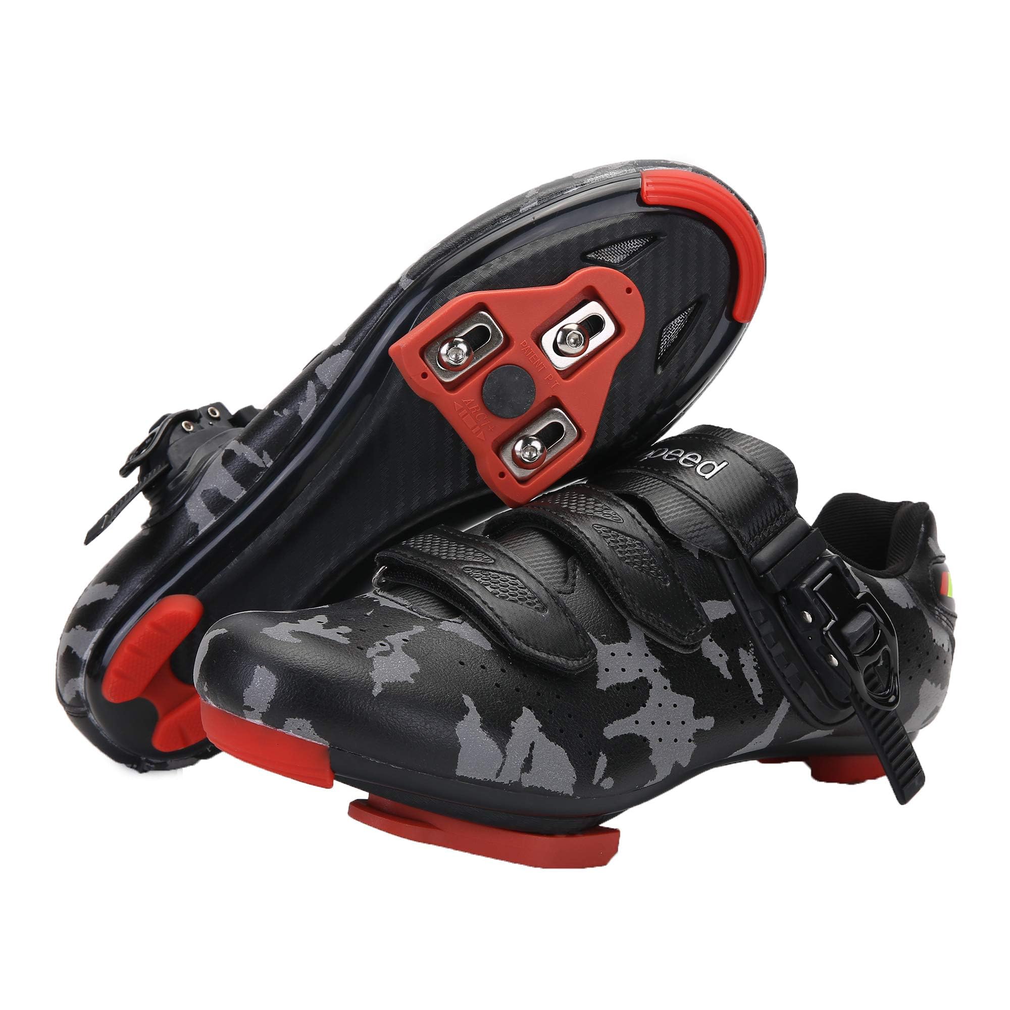 KESCOO Unisex Cycling Shoes Compatible with Peloton Indoor Road Bike