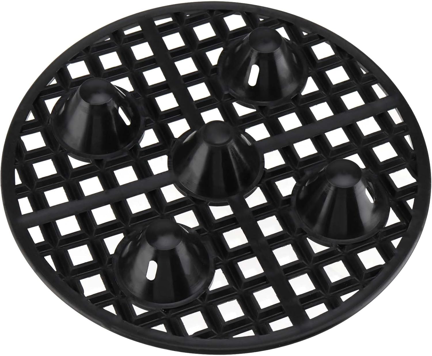 30 PCS 8 Inch Plant Level Pot Elevator, Heavy Duty Round Plastic Saucer Riser Run off Tray Big Potted Stand for Indoor, Deck Floor Protector for Garden Flowers Plants