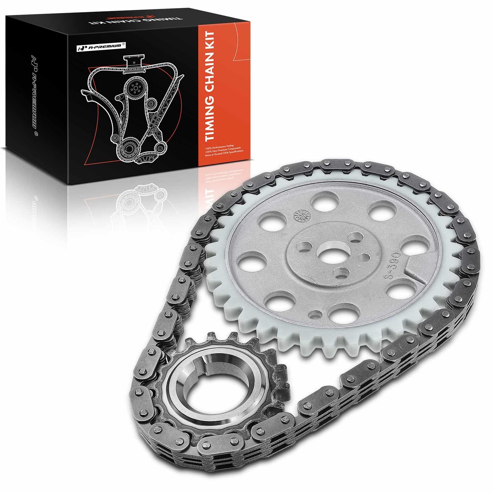 358　GMC RTT5.5 Amazon.com: A-Premium Engine Timing Chain Kit W/Sprocket [fits OHV