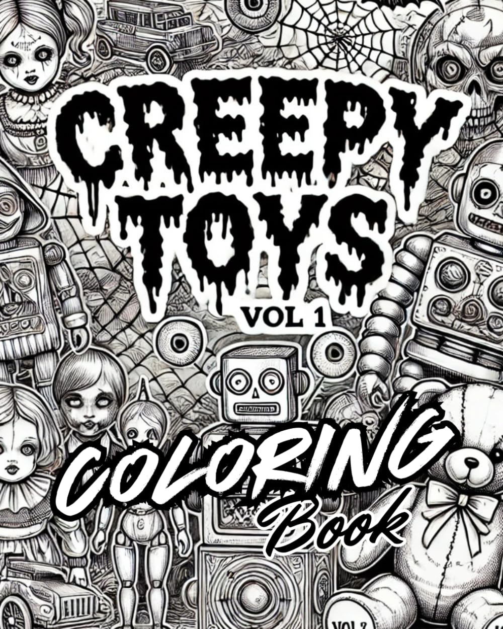 Terror Toys Vol 1: Coloring Book