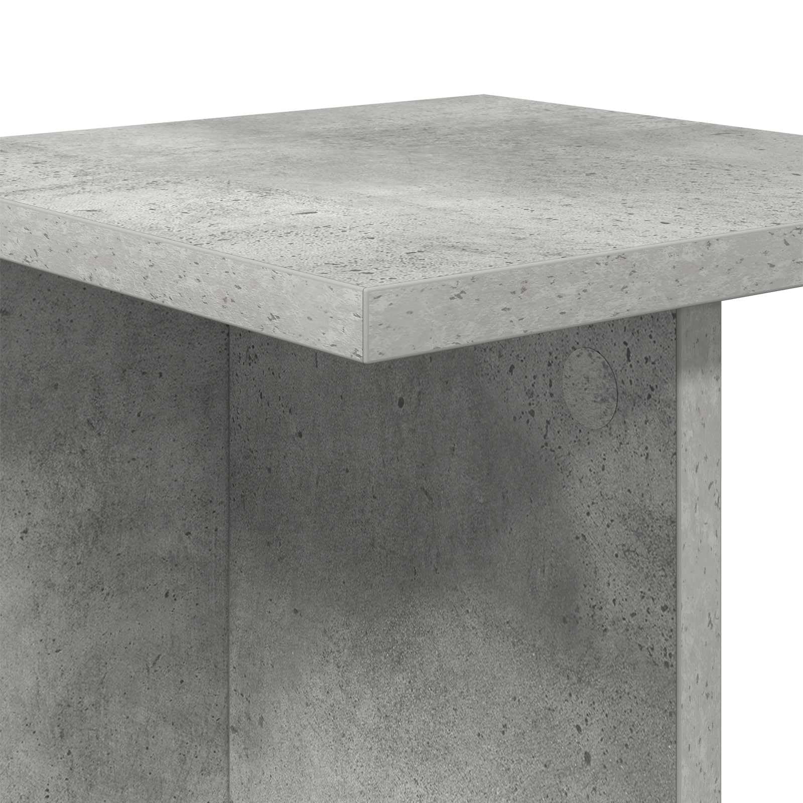 Juego de 2 soportes para plantas, taburetes para salón, color gris