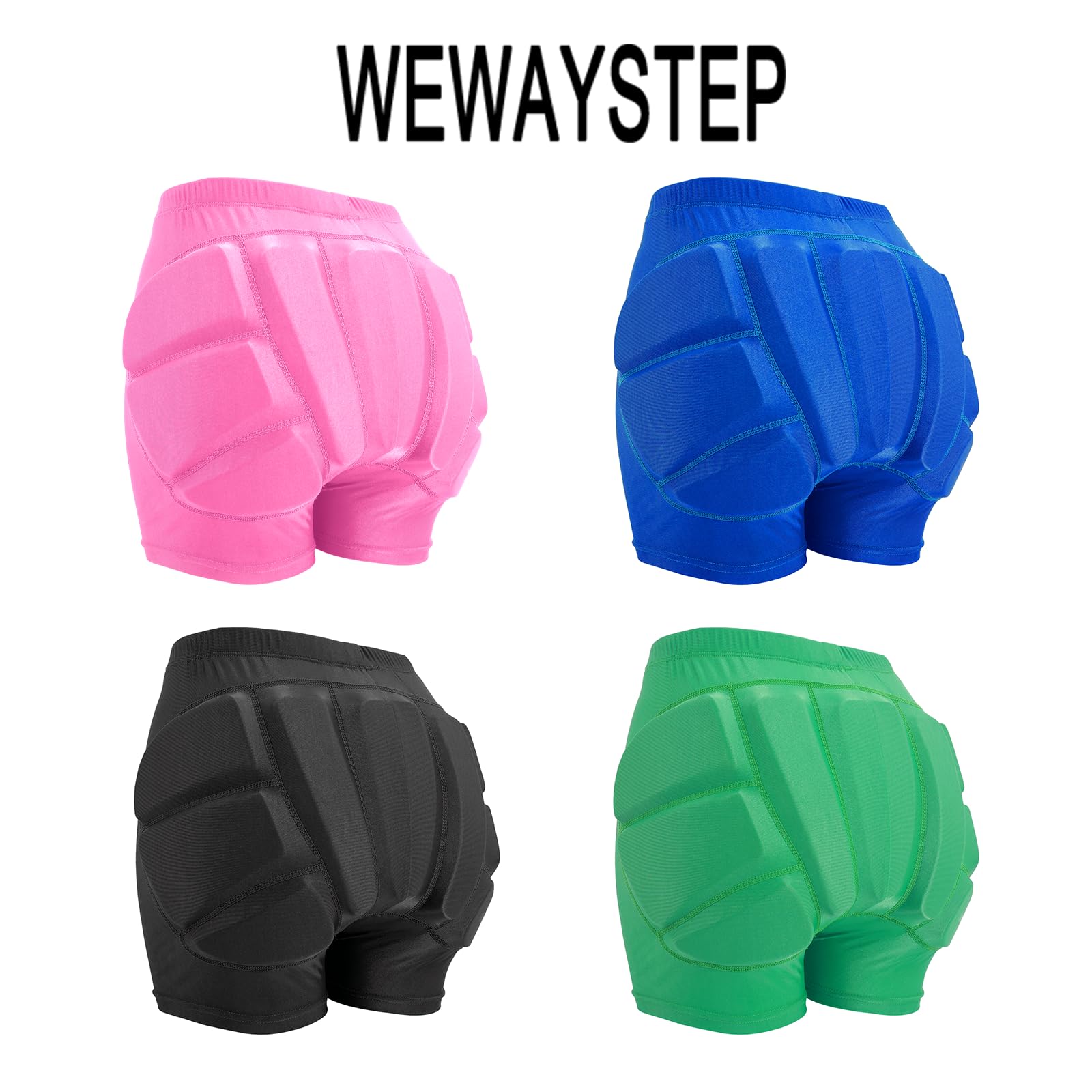 Short rembourré pour les fesses et les hanches pour enfants, coussinets de protection des hanches des jeunes, short de patinage artistique, coussinets pour coccyx et fesses