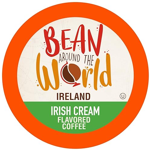 Miniatura 7 de BEAN AROUND THE WORLD Café con sabor compatible con 2.0 Keurig K Cup Brewers, paquete variado, 40 unidades