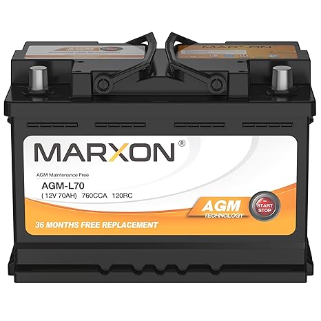 MARXON Group 48 H6 L3 Start and Stop AGM Battery