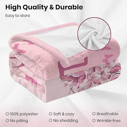 Miniatura 7 de Gevuto Mantas de regalos de cumpleaños para niñas de 12 años, regalos de cumpleaños de 12 años, decoraciones para niñas, manta de 50 x 60 pulgadas,