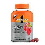 One A Day Multivitamin for Women 50 and Over, Women\'s Multivitamin Gummy 50 plus for Immune Support, Eye Health & Healthy Brain Function, Gummy Vitamins for Women 50 plus, 110 Ct (Packaging May Vary)