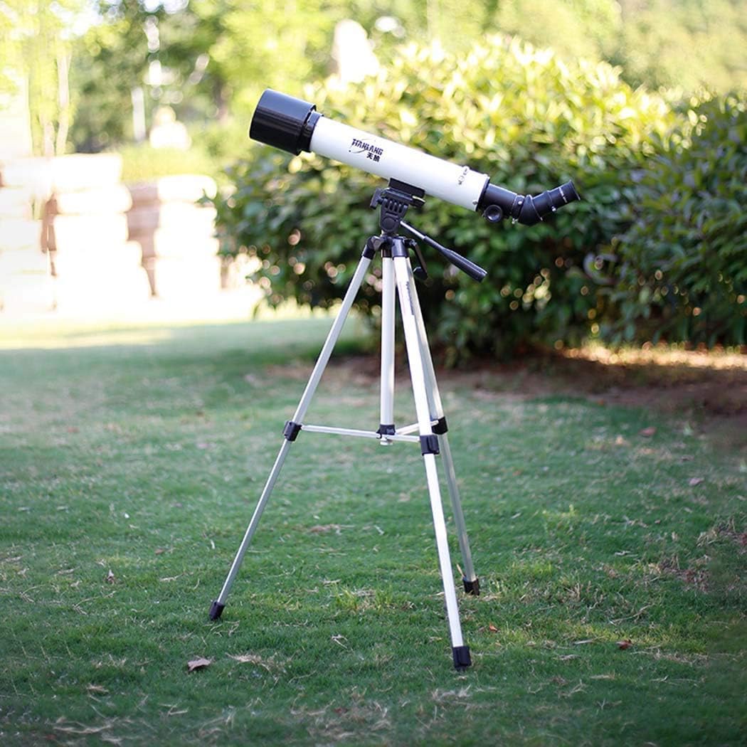Focal Length 500Mm Portable Refractor Telescope – Fully Coated Glass Optics - Ideal Telescope for Beginners Multi-Layer Green Film