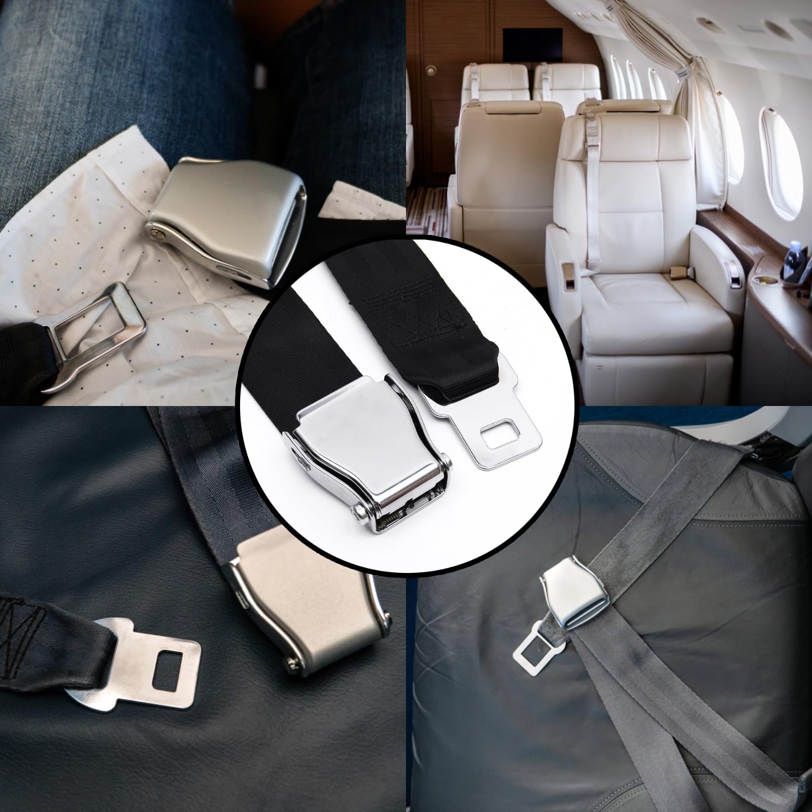 Amazon | 妊娠中の女性や太った男性のための飛行機シートベルト