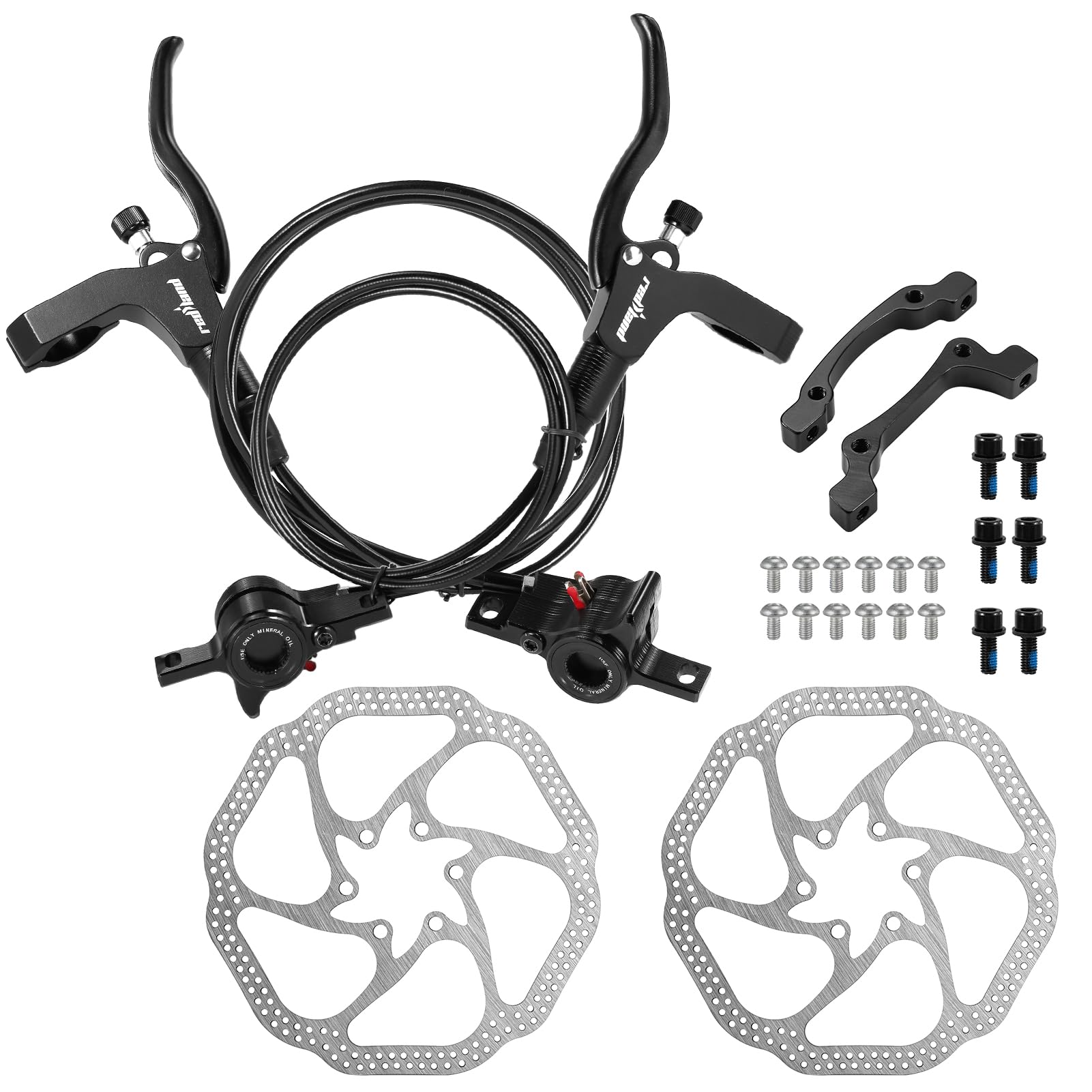 Kit frein à disque hydraulique pour VTT et vélo de route étrier avant arrière 160mm