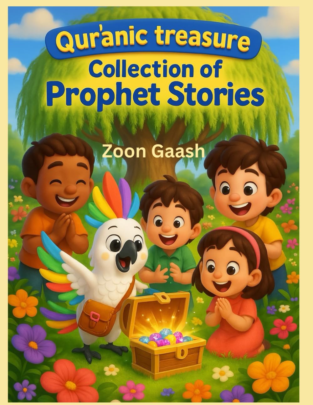 Quranic Treasure: Collection of Prophet stories, beautifully illustrated Bedtime stories, for early readers with moral lessons and fun activities