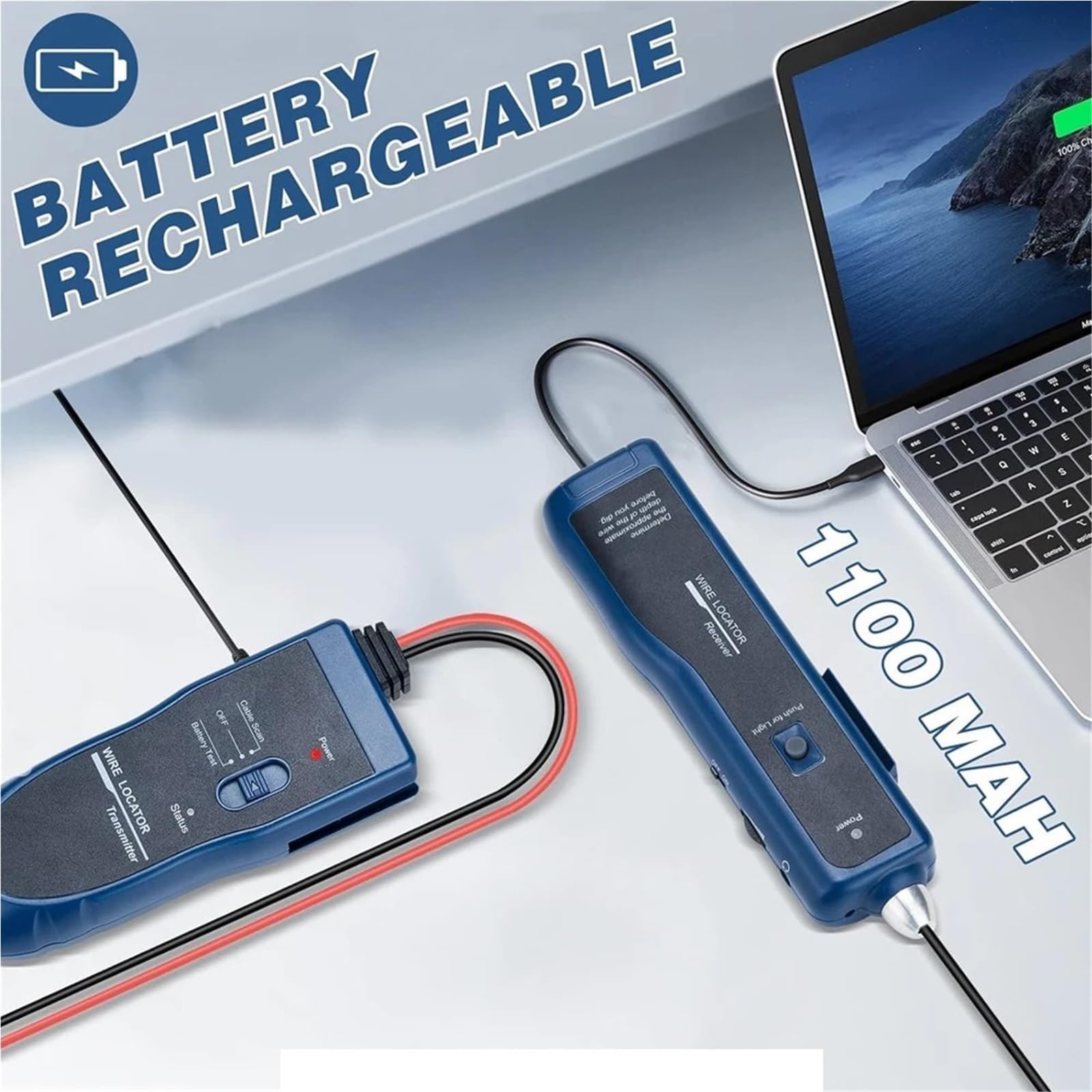 Tester per cavi di rete, Tester Per Cavi Di Rete, Sotterraneo, Localizzatore Anti-interferenza, Elettrico, Strumenti,per cavo di rete