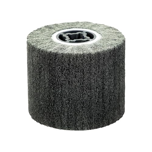 Miniatura 9 de SALI Alambre no tejido Dibujo abrasivo Pulido Bruñido Rueda Cepillo de aleta Cepillo de alambre Herramienta de acondicionamiento de superficie de