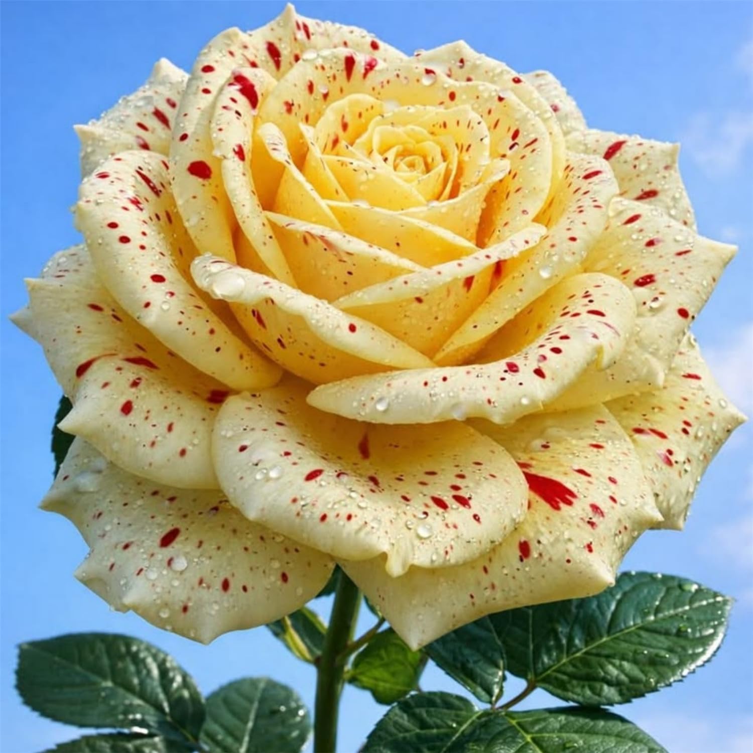 Ornamental Garden Roses — Cold-Hardy Perennial Flowering Shrubs — Suitable for Pots or In-Ground Planting/Professional Planting for Stunning Garden Displays-2 Root-H