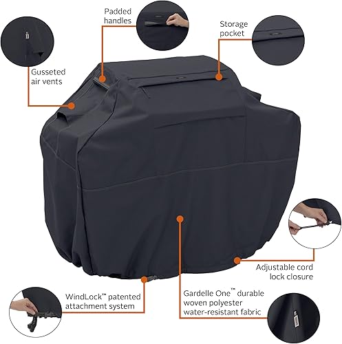 Miniatura 2 de Funda para parilla Ravenna Classic Accessories 55-389-350401-ec , L, Negro