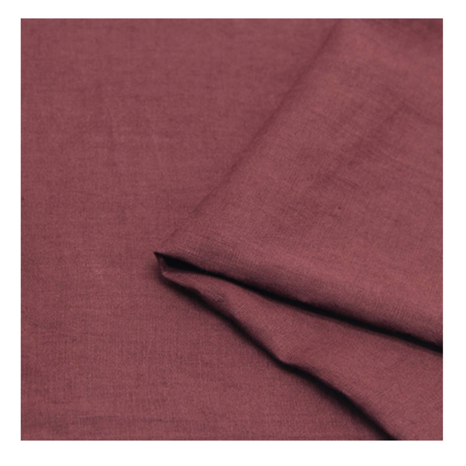 Tissu en lin 100% pur naturel haut de gamme pour couture de mode et rideaux élégants