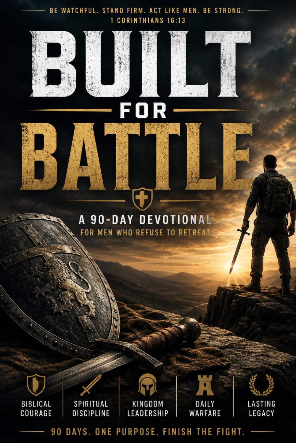 Built for Battle: A 90-Day Devotional for Men Who Refuse to Retreat