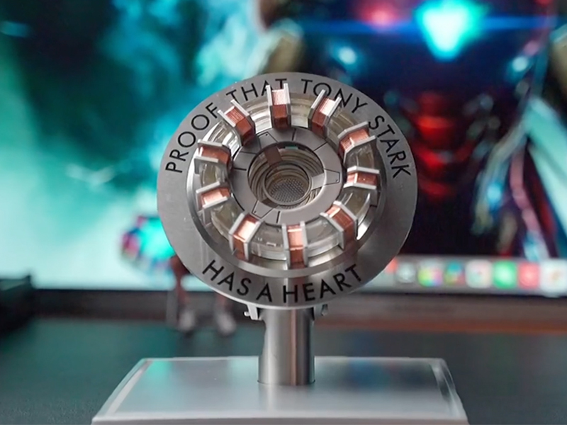 Amazon.com: Lonyiabbi Arc Reactor MK2-1:1 Scale, USB Powered LED