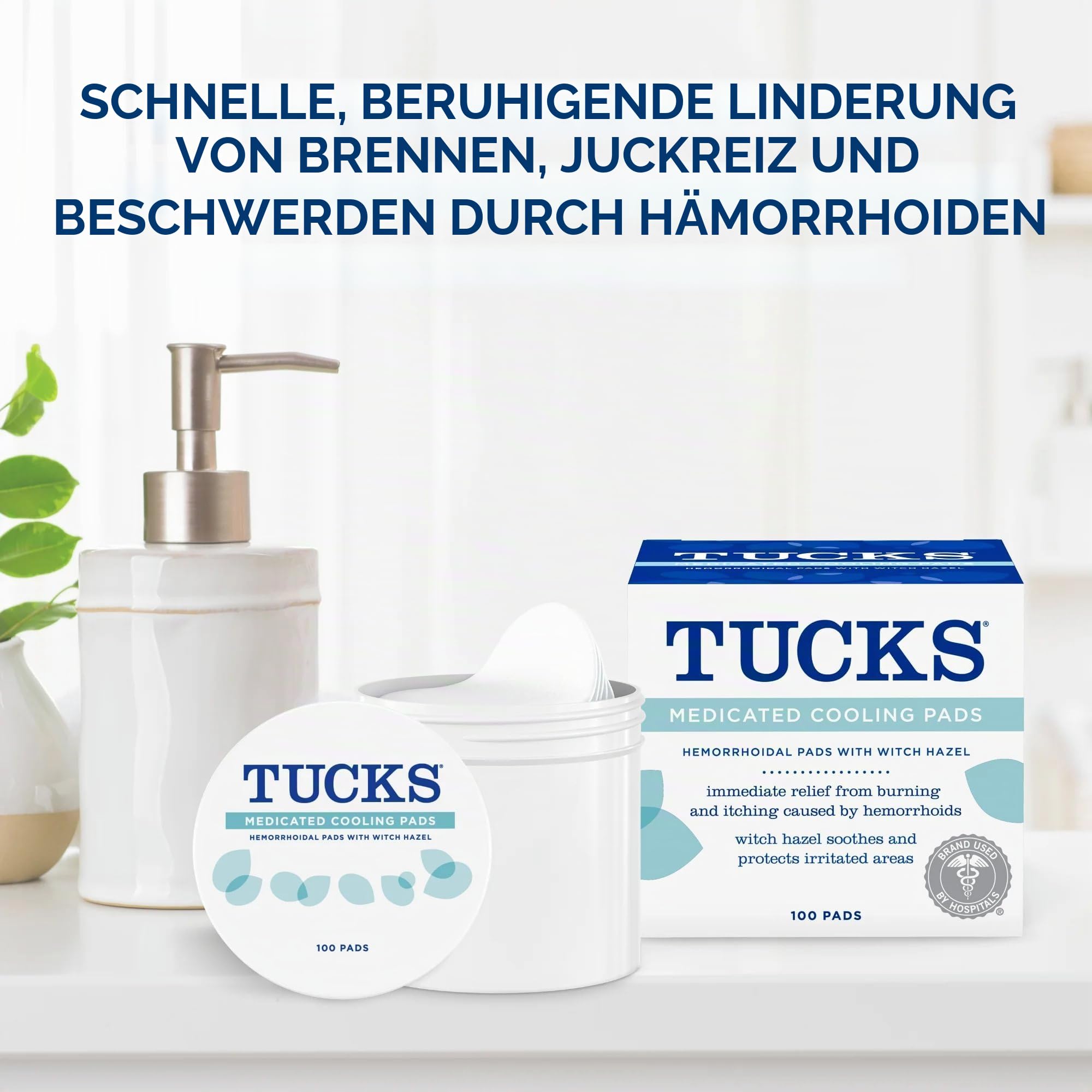 Tucks Kühlkissen, medizinisch, 200 Stück