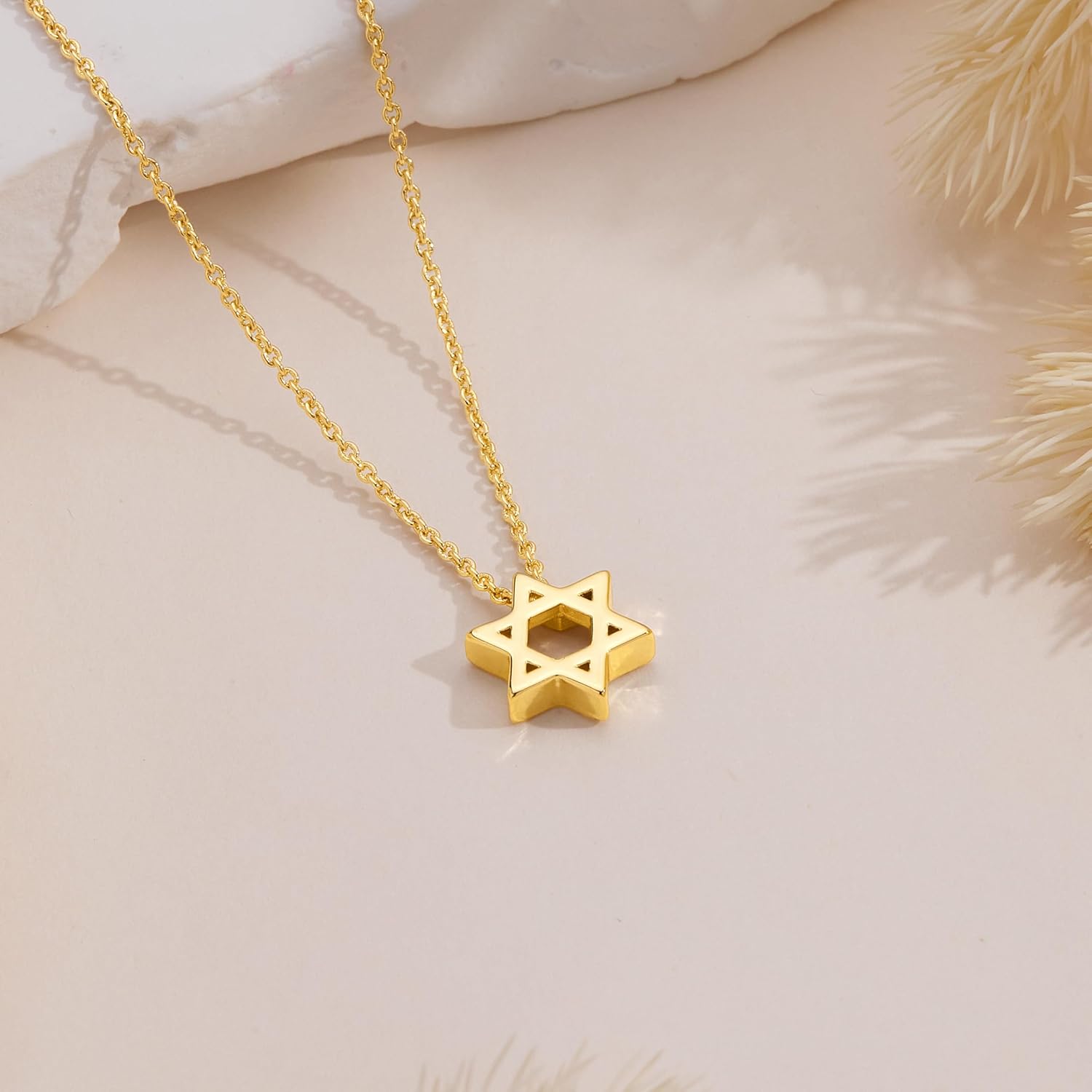 Dainty Gold Bow Necklace for Women/Girls, Small Cute 14K Gold Plated Snowflake Ankh Star Safety Pin Butterfly Heart Baseball Seashell Flower Trendy Pendant Necklace, Simple Non Tarnish Adjustable Chain Everyday Choker Necklaces for Teen Girls Jewelry Gift - Image 3