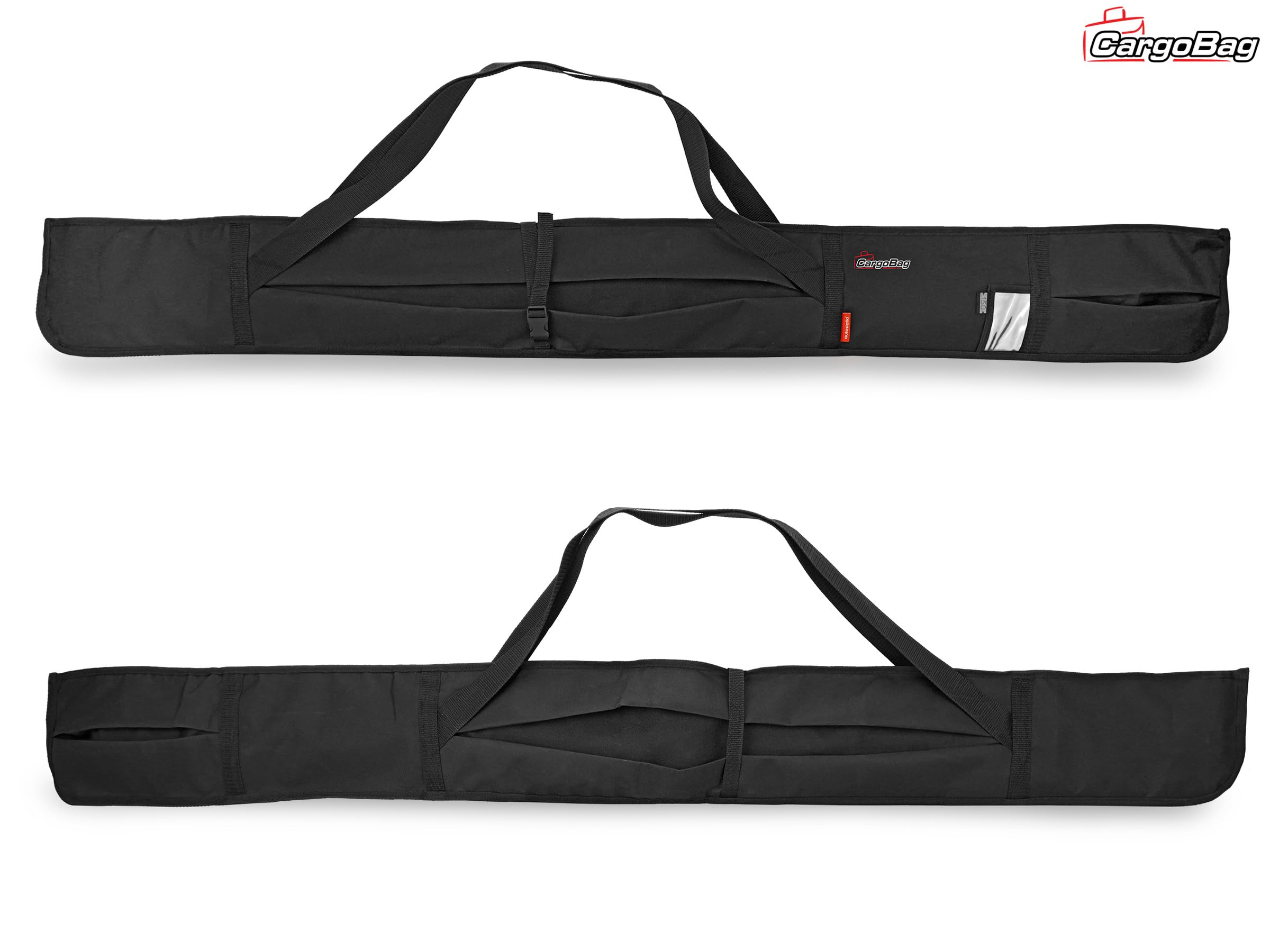 Autosiatki – Borsa Porta Sci – Sacca per 1 Paio di Sci – Idrorepellente con Finestrella per Indirizzo e Robusta Maniglia per un Trasporto Comodo