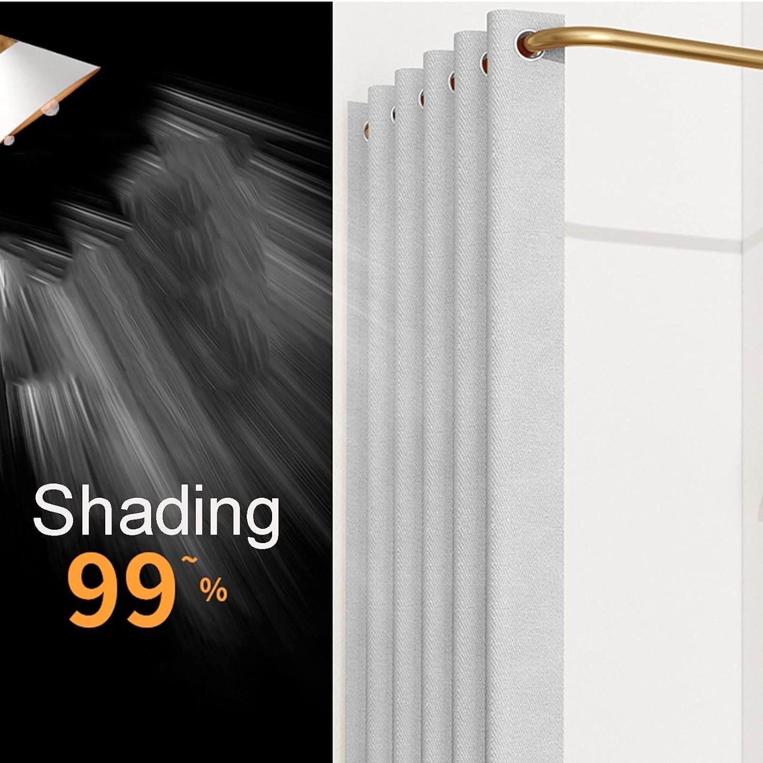 Espositore portatile per spogliatoio, con asta per appendere la privacy, 80 x 80 cm, ideale per negozi ed eventi (marrone)