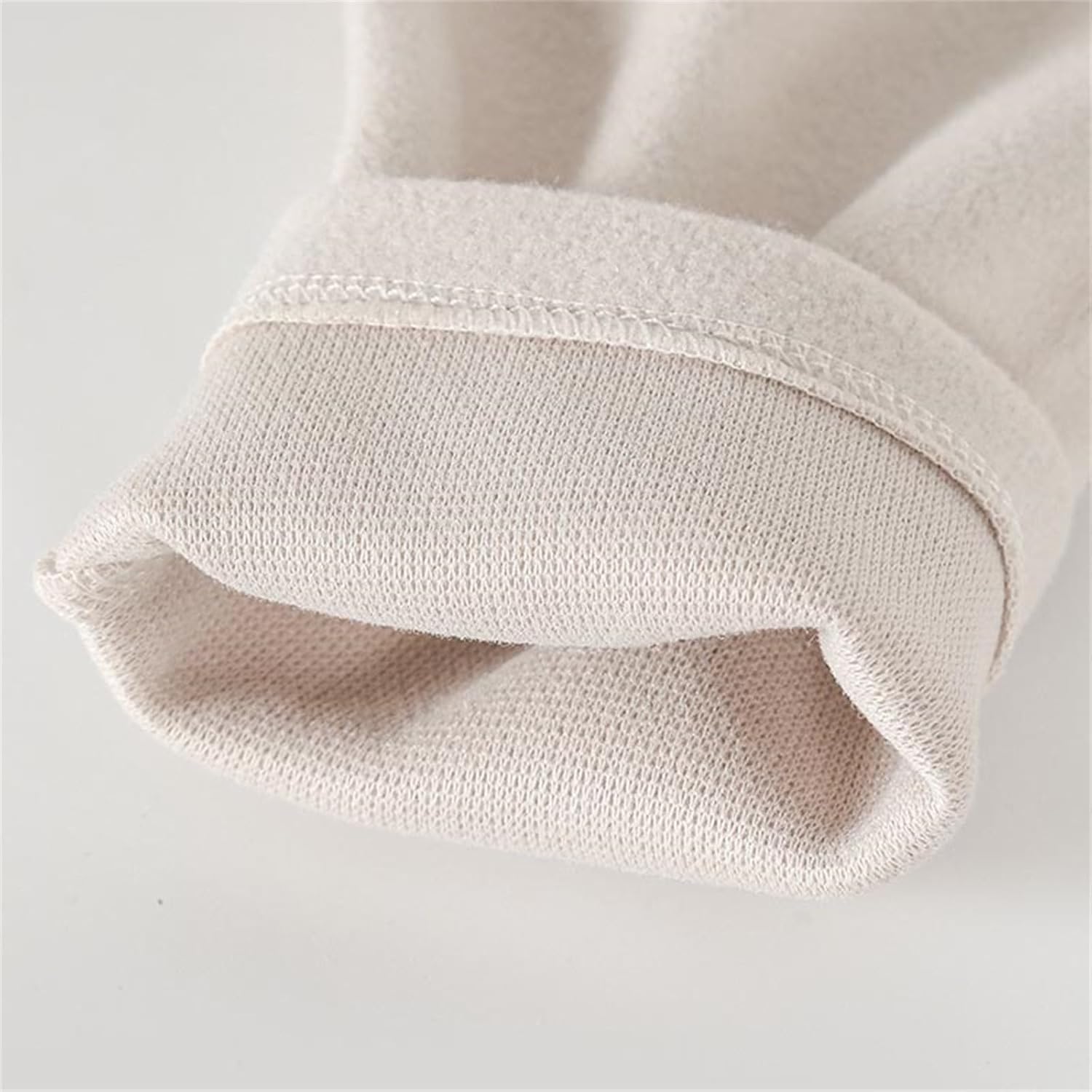 Close-up of Kids' Peacoat Cuff Fabric