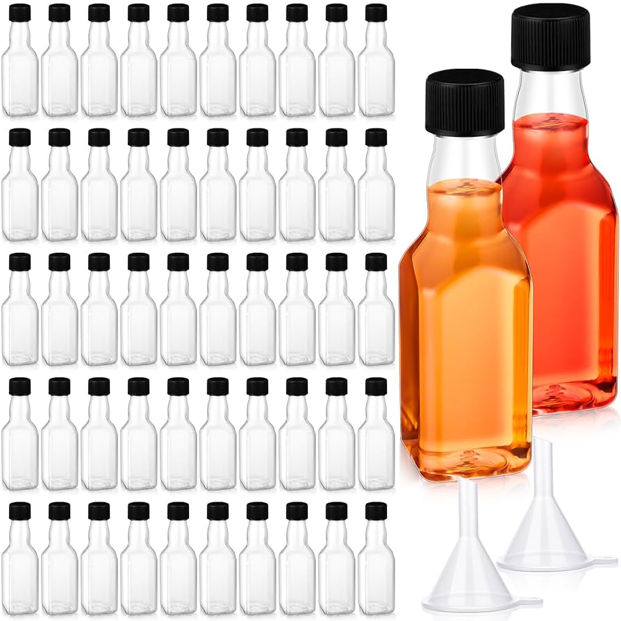 新品未使用 t-mix Clear Bottle Amazon.com: 8 oz Clear Professional Cylinder PET Plastic