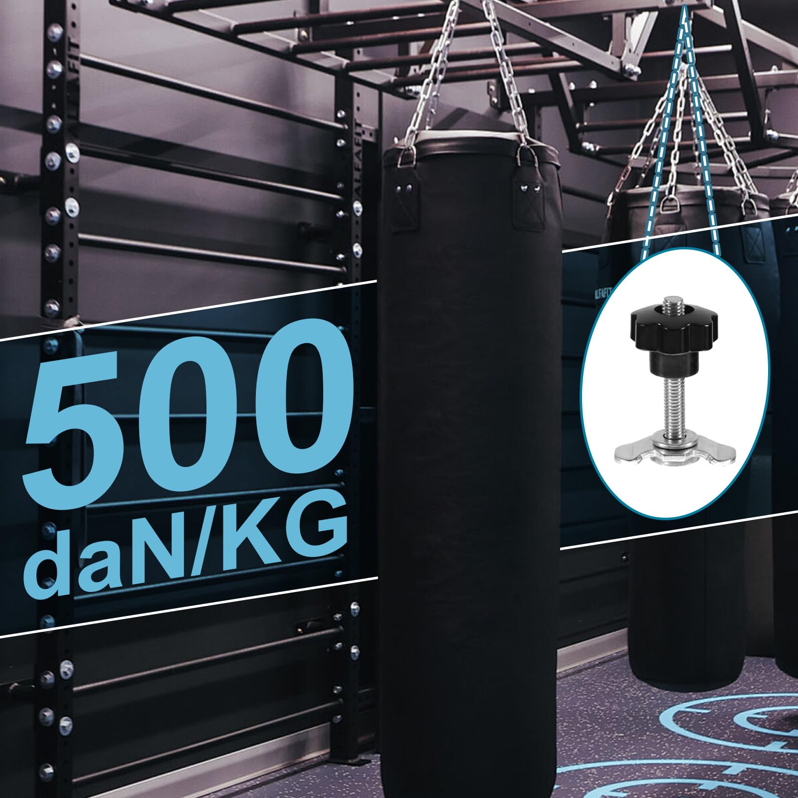 Schraubfitting M8x60 für Airlineschienen kaufen | 0-44 mm