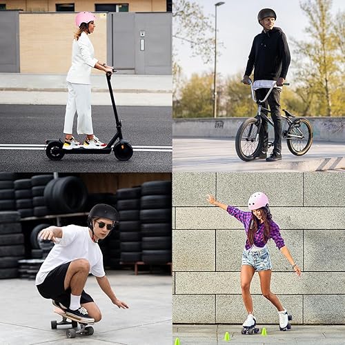 Miniatura 5 de MhIL Cascos de bicicleta para adultos y niños para hombres y mujeres, casco para niños y niñas, cascos de bicicleta para niños de 5 a 8 años, 8 a 14