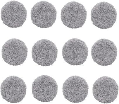 12pcs Window Cleaning Robot Mop Cloth Mop Pad Cleaning Cloth, Compatible for Hobot 188 168 198 388, Window Cleaning Mop Cloth
