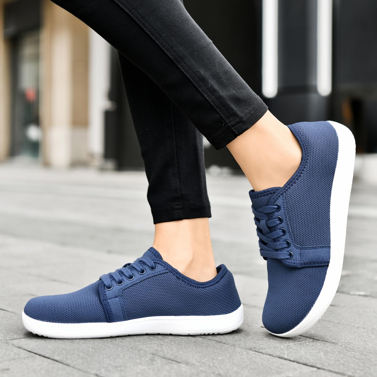 Barefoot Zapatillas Minimalistas Punto Zapatos Descalzos Casuales para Hombre Mujer