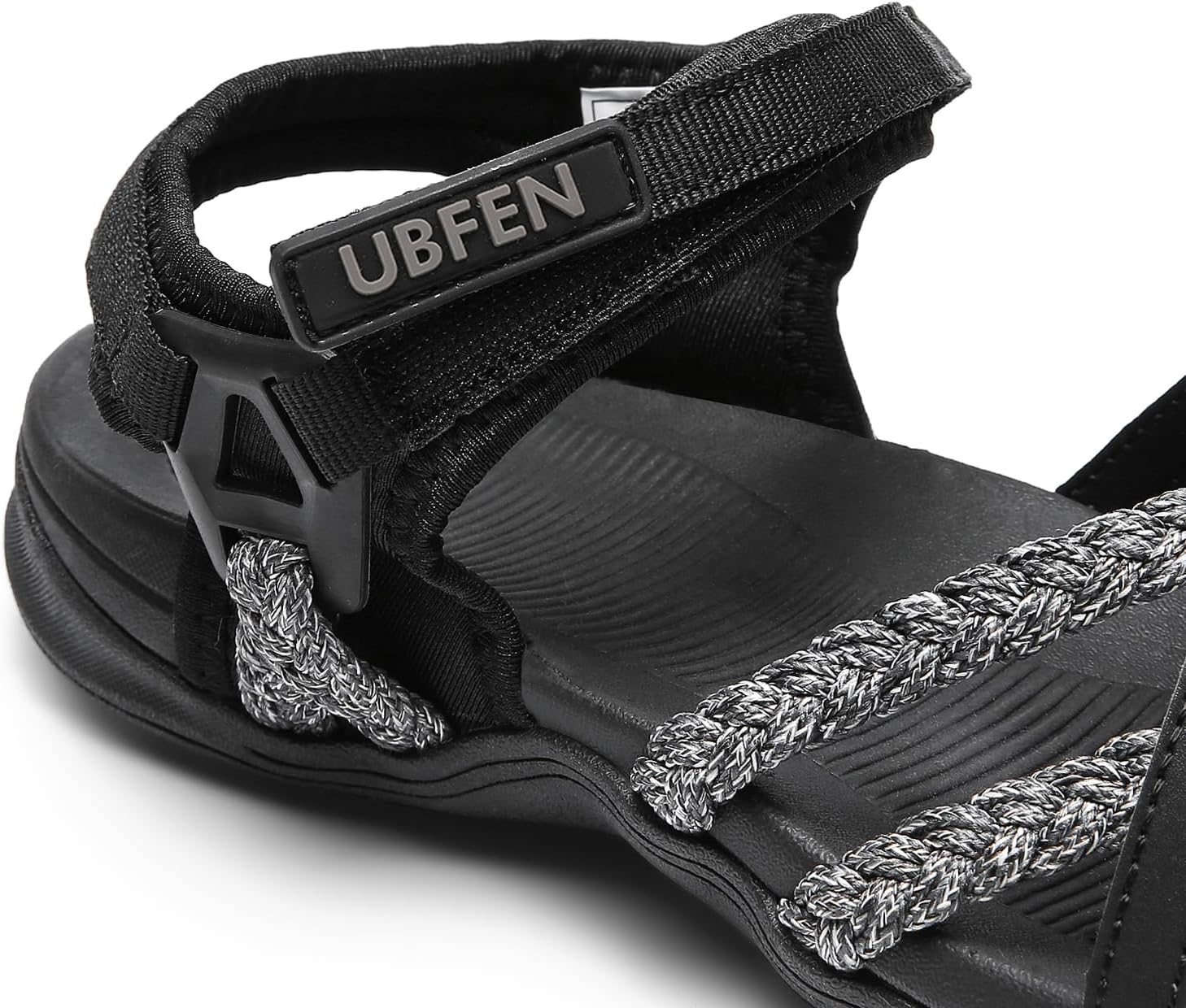 UBFEN Womens Hiking Comfort Sport Sandals Beach Vacation Camping Casual Sport Sandals with Adjustable Straps and Arch Support - Image 5