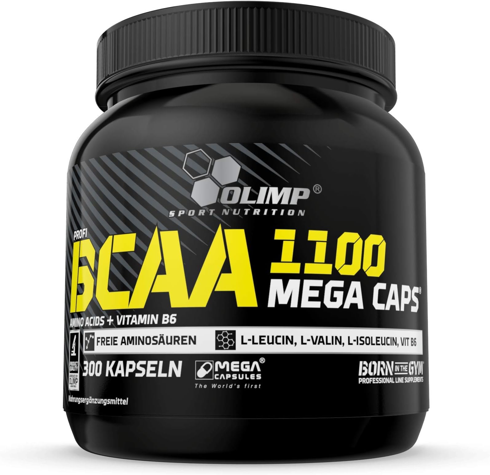 BCAA Mega Caps - 300 caps