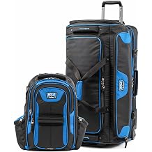 Travelpro Unisex-Adult Bold Softside 2pc Set Expandable Rollaboard Upright Luggage/Backpack