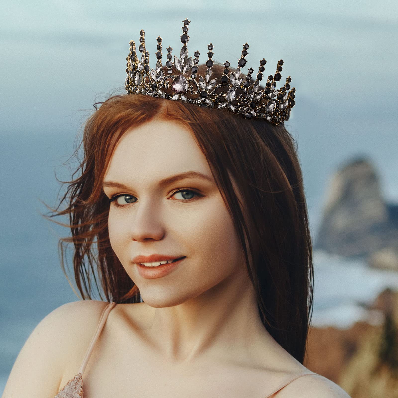 Baroque Vintage Luxury Crown Wedding Headwear Tiara Princess Bridal Jewelry S7d1d1ccea1db4d5182521c586f73e  main image 2