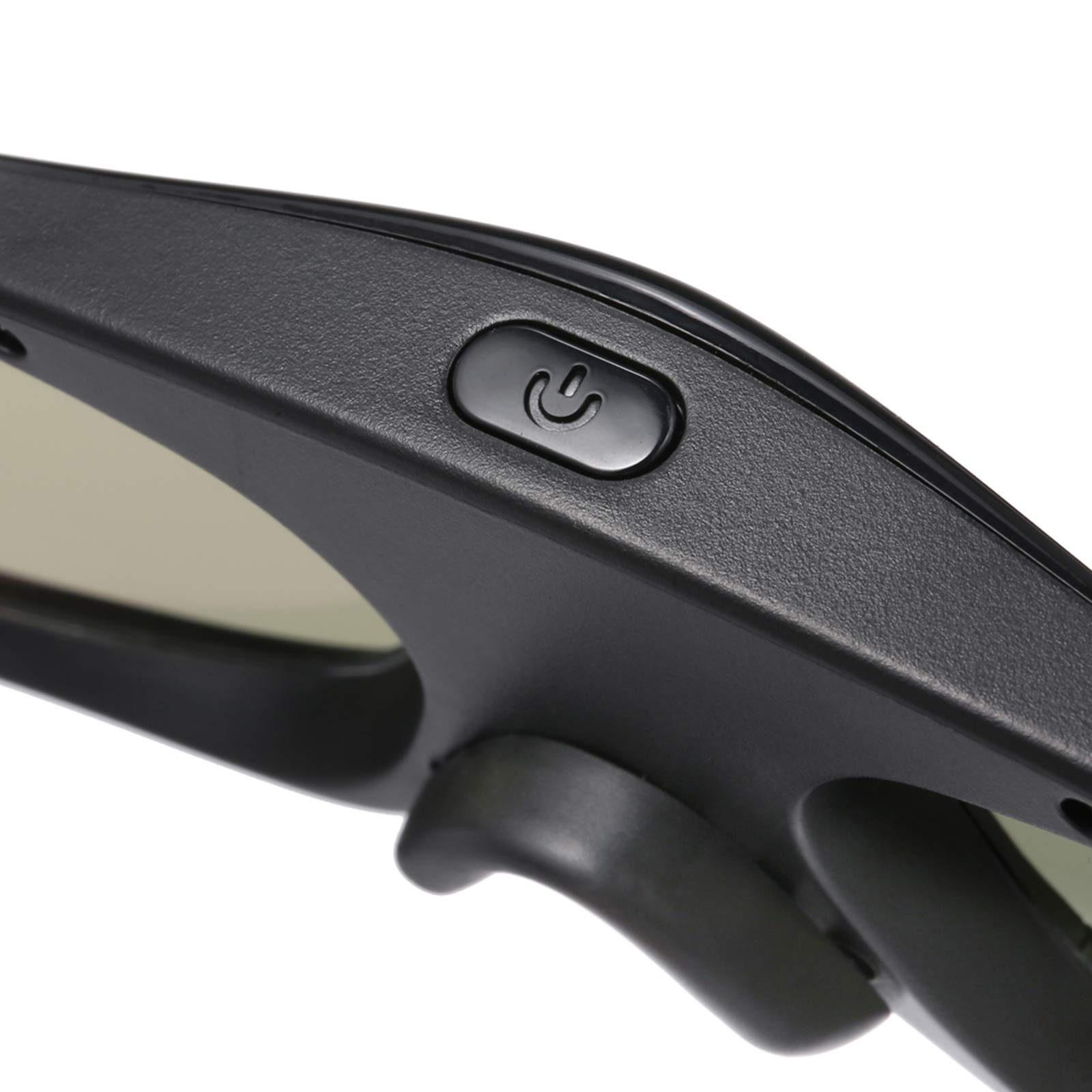Aoresac BL2100 Occhiali 3D per Tutti i Proiettori DLP-Link, in modalità di Standby Ricaricabili, Comunicazione Ottica, con Interruttore Occhio Sinistro e Destro, Durata della Batteria
