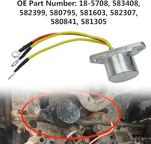 Miniatura 4 de Rectificador fuera de borda 3 cables para Johnson Evinrude 1980-2001 15 60 65 75 85 88 9.9 90 100 110 112 115 140 150 175 200 235 HP, reemplazo del