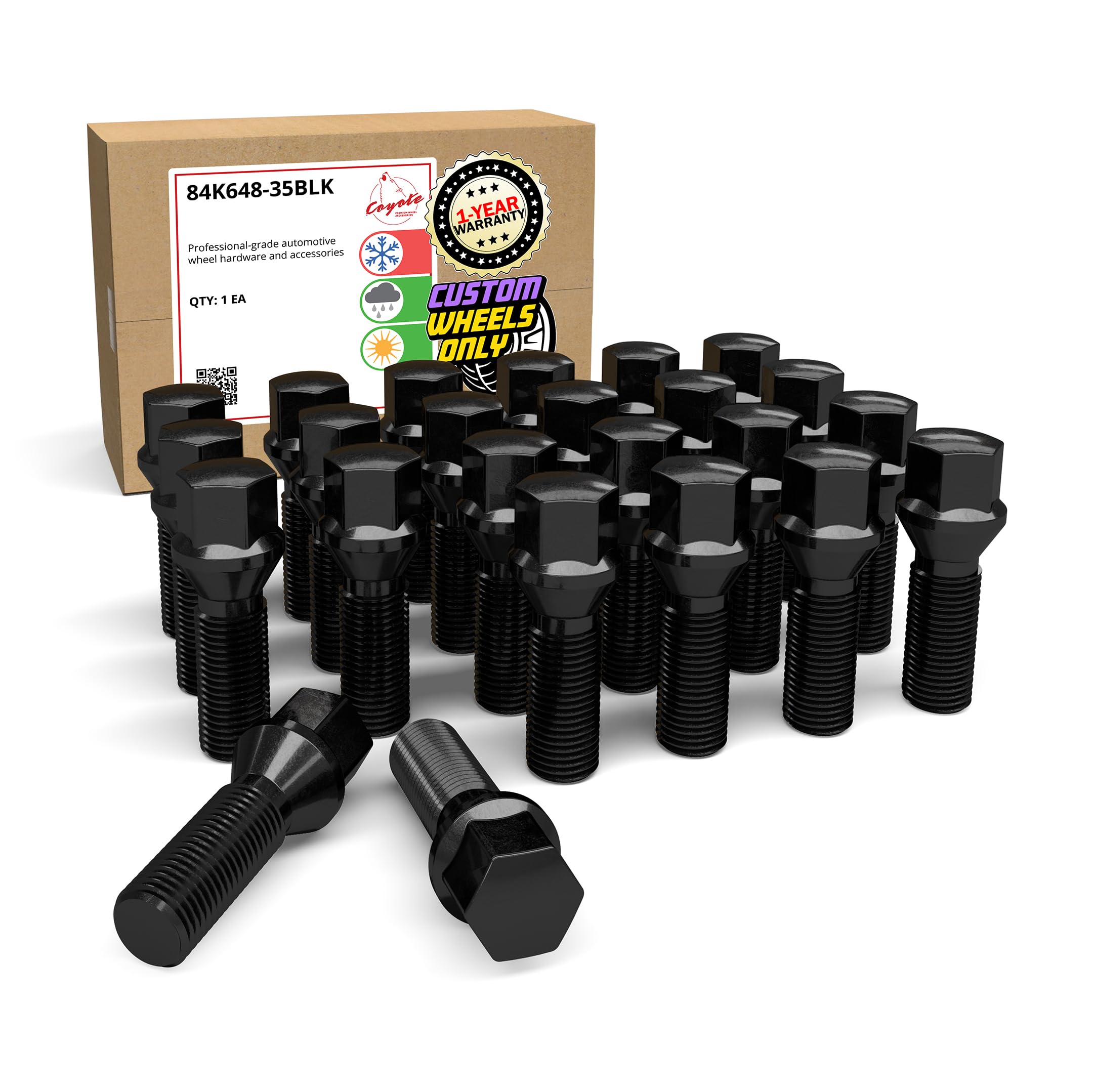 Amazon.com: Wheel Accessories Parts 24 Pcs M14 x 1.5 14 x 1.5