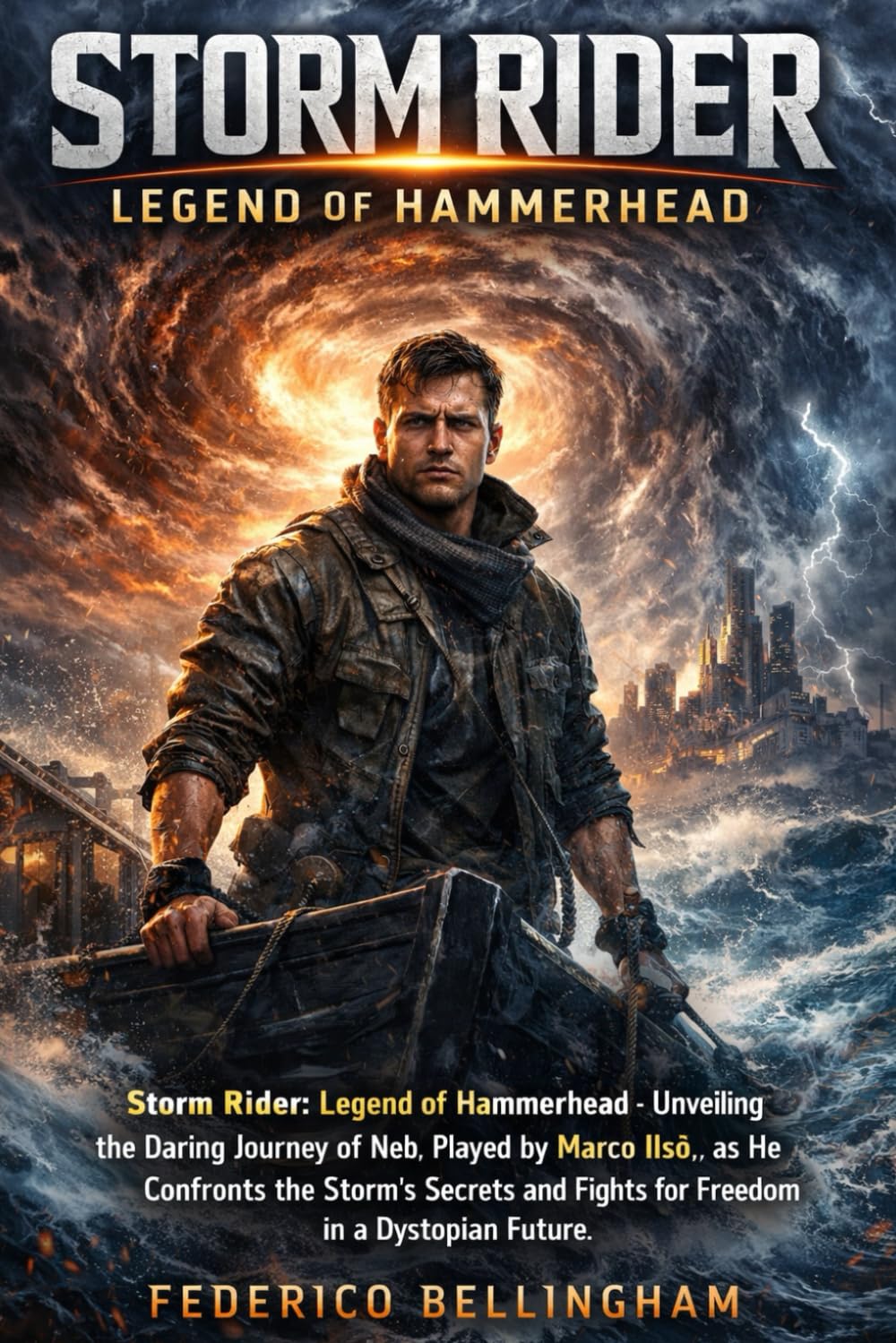 STORM RIDER LEGEND OF HAMMERHEAD: Unveiling the Daring Journey of Neb, Played by Marco Ilsø, as He Confronts the Storm's Secrets and Fights for Freedom in a Dystopian Future