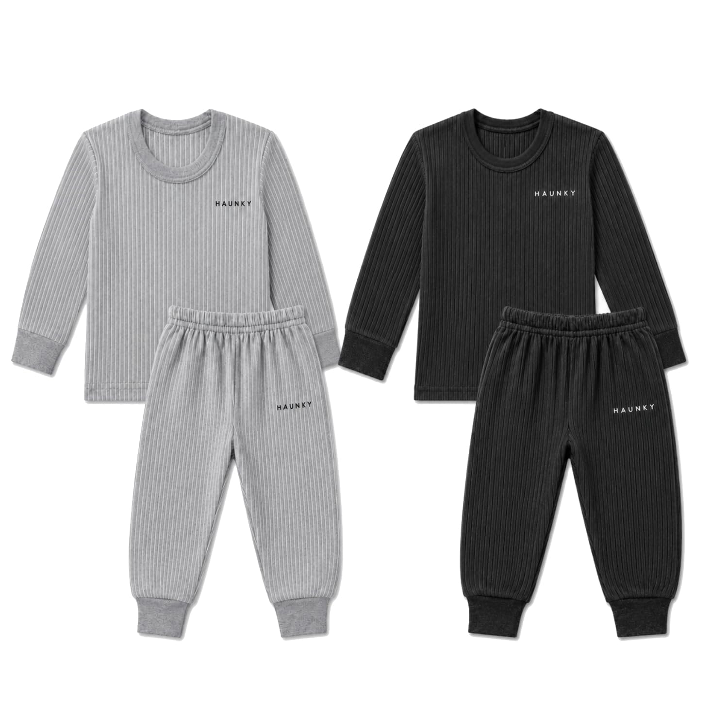 Presents Winter Wear Kids Woolen Thermal Wear Set Baby Full Sleeves Top and Pyjama Set Cozy Cold Weather Apparel Set for Boys and Girls(Set of 2).-image-47